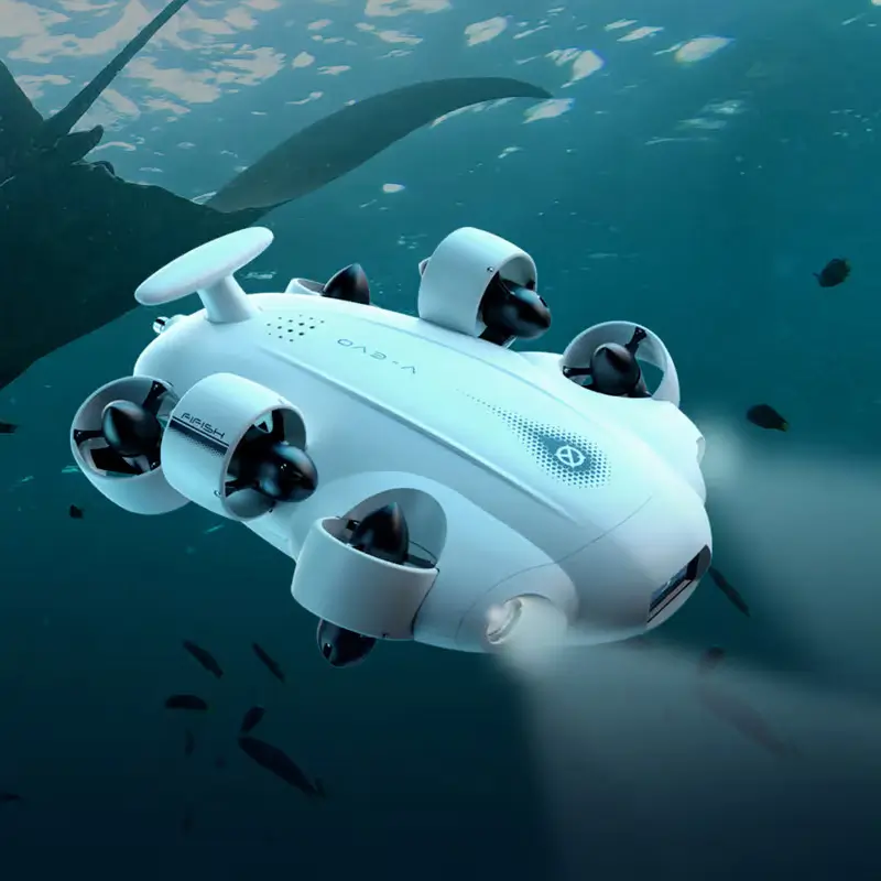 Autonomous Marine Farming with Drones and Floating Robots