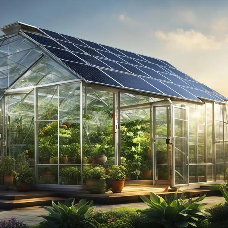 Articles 7 Self-Sufficient Greenhouse with Transparent Solar Panels and Smart Energy Management