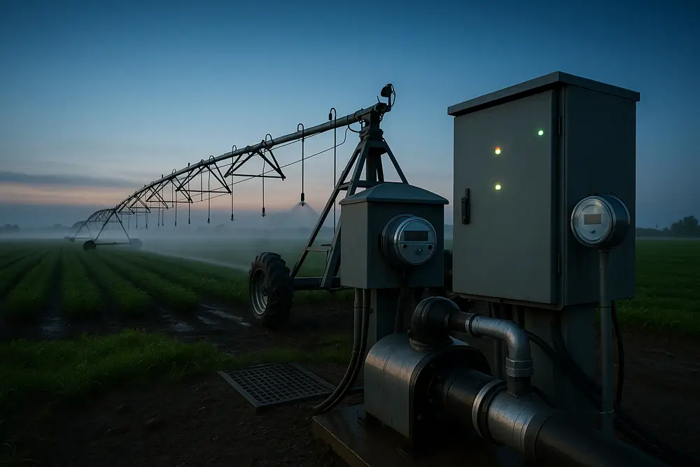 Smart irrigation scheduling with TOU pricing