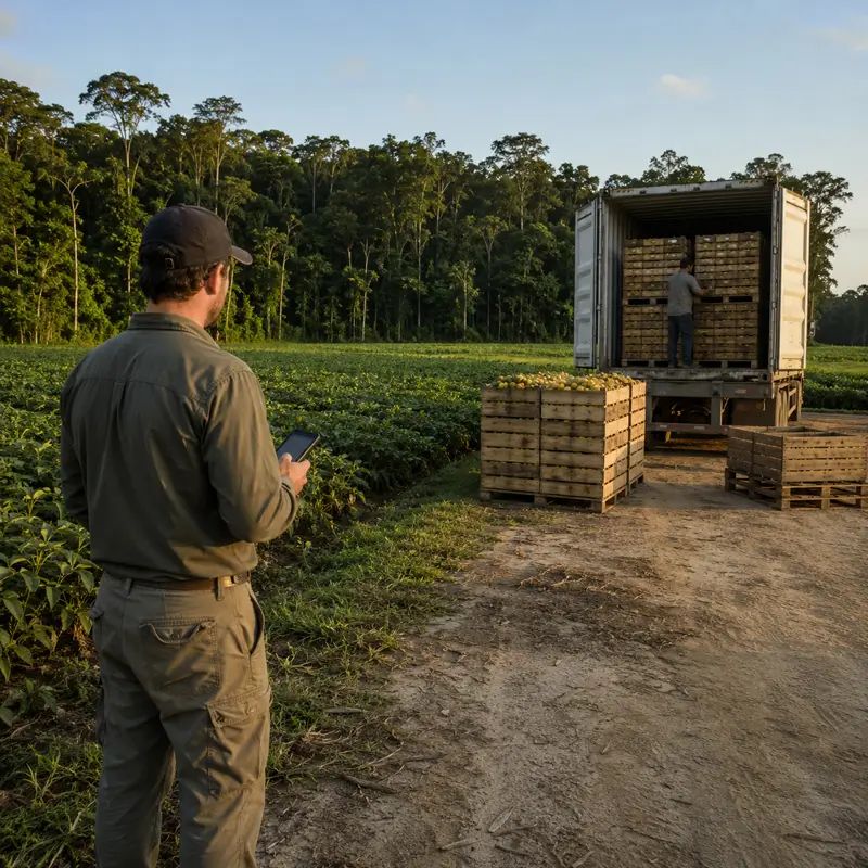 Deforestation Compliance and Farm Export Risk