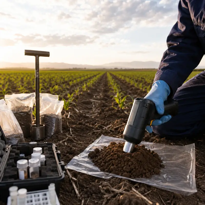 Soil Health Index NIR Metabarcoding for SOC MRV