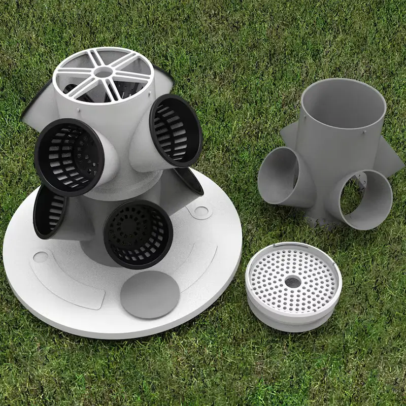 چاپ سه‌بعدی و سیستم‌های هیدروپونیک برای طراحی ماژول‌های کشت انعطاف‌پذیر و سفارشی