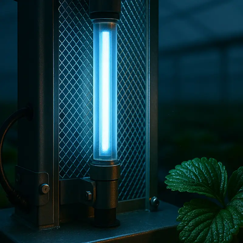 کنترل علمی بیماری‌های گلخانه با UV C دوز ایمنی و اقتصاد